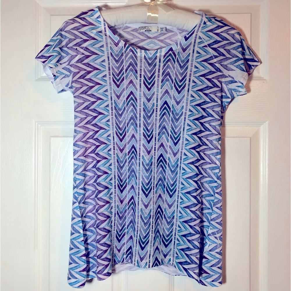 Prana Colorblock Print shirt